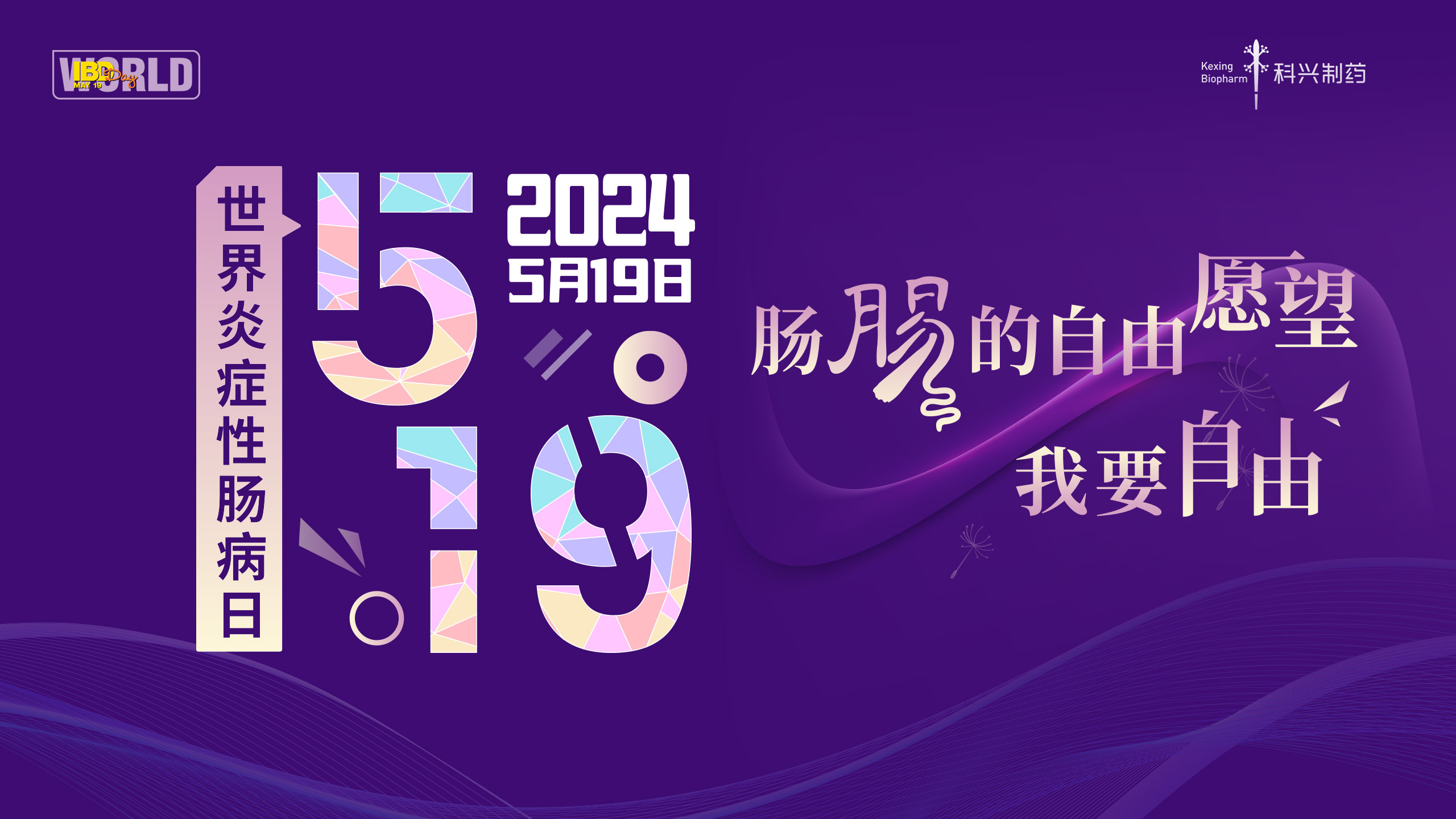 5.19世界炎癥性腸病日 | 愛在鵬城，點亮紫色